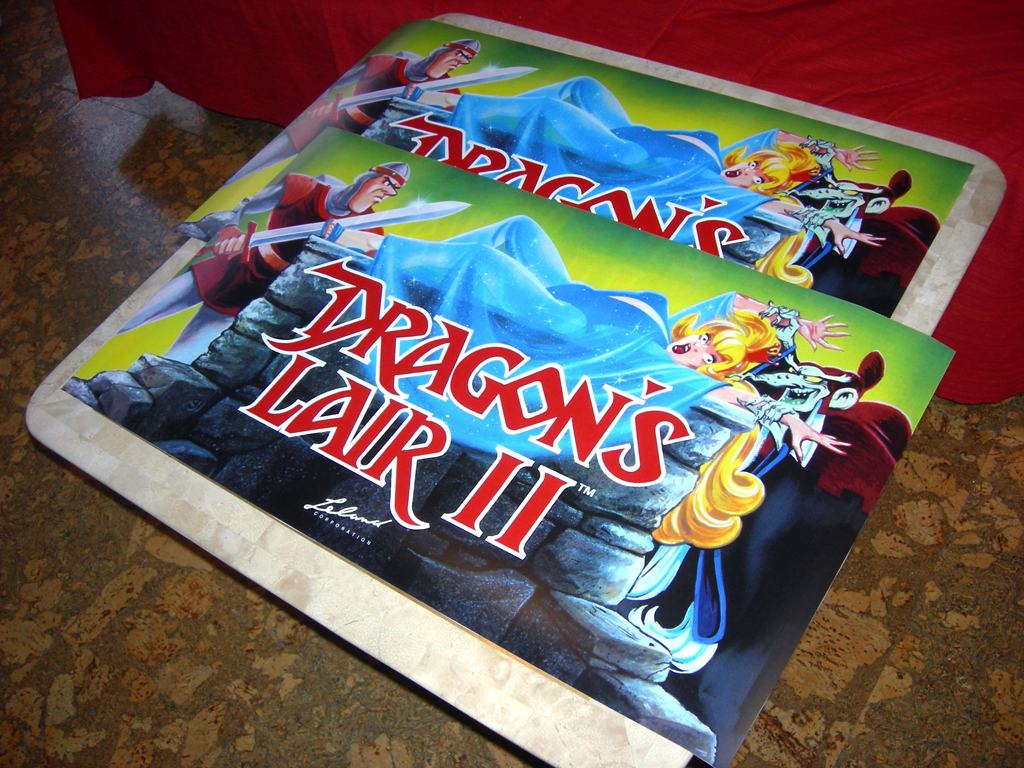 Dragons Lair II Marquee Andrew print2 