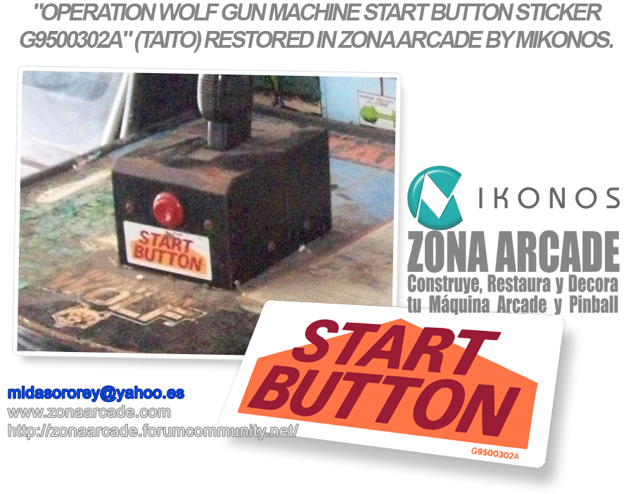 Operation-Wolf-Gun-Machine-Start-Button-Sticker-G9500302A-Restored-Mikonos1