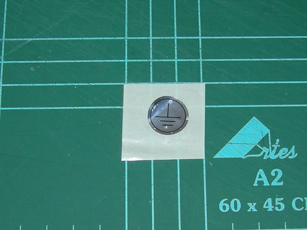 Astro City Rounded Grounding Symbol Sticker Original%20print1