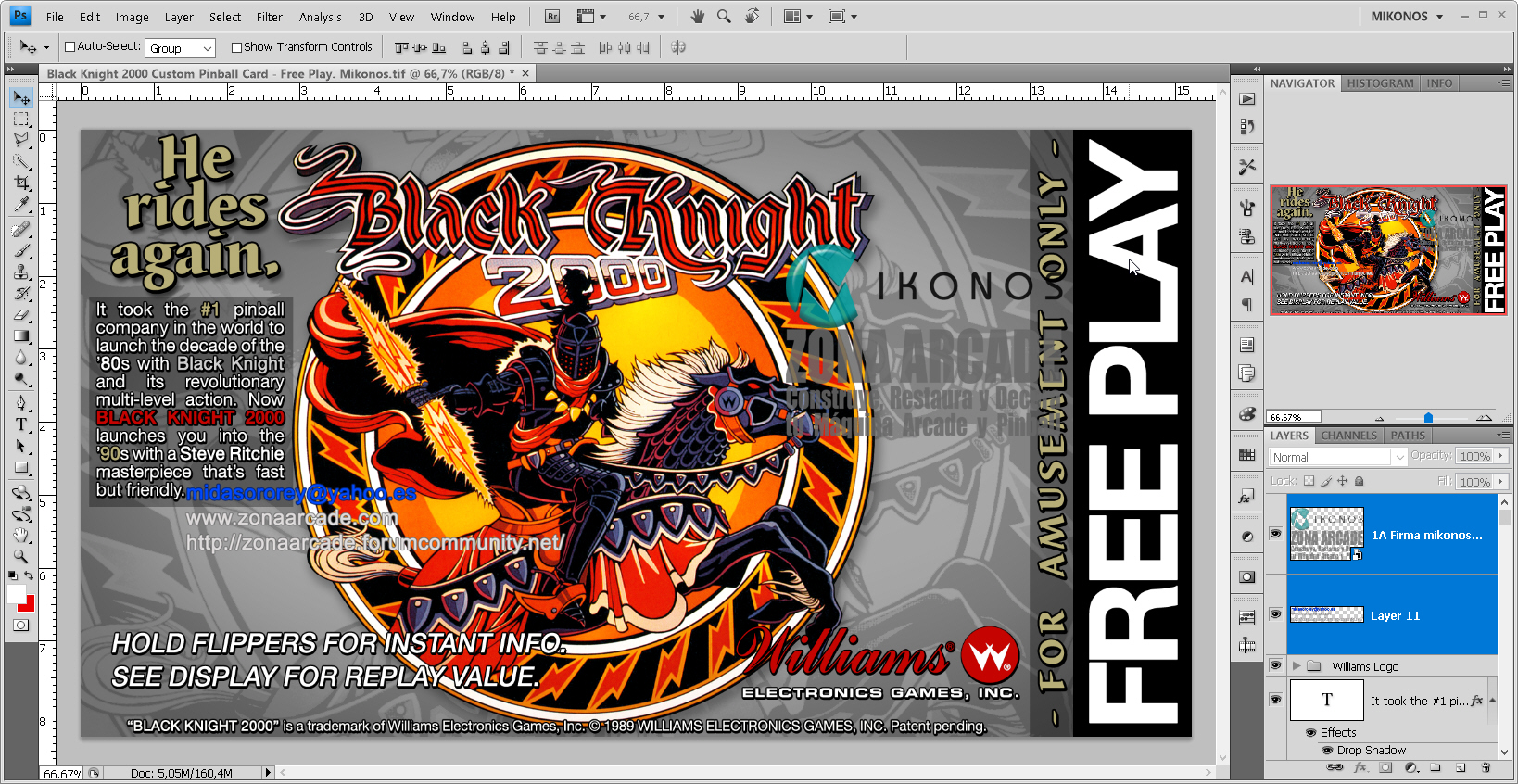 Black-Knight-2000-Custom-Pinball-Card-Free-Play-Mikonos1