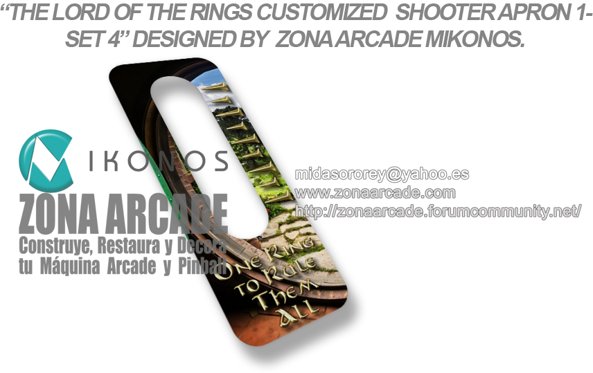 The Lord of the Rings Shooter1 Custom Apron Set4. Mikonos1