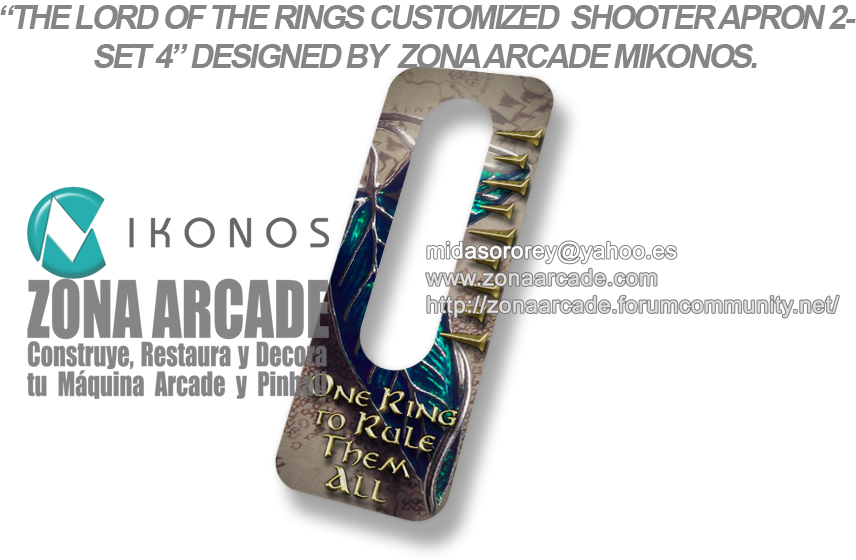 The Lord of the Rings Shooter2 Custom Apron Set4. Mikonos1