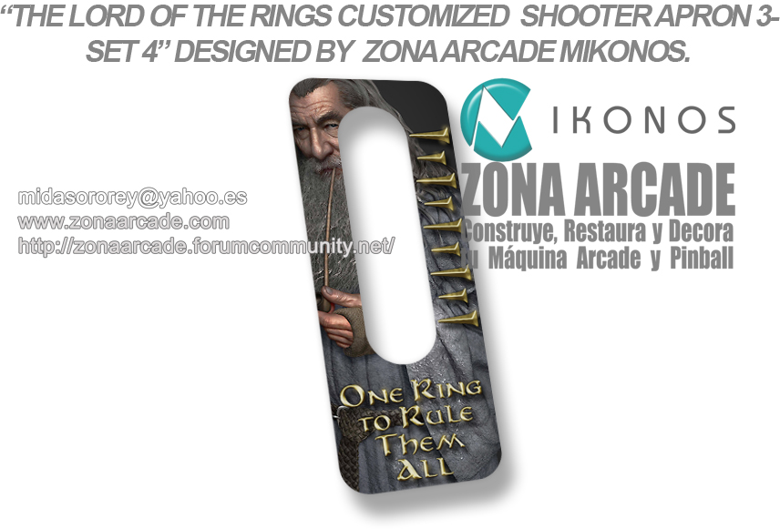The Lord of the Rings Shooter3 Custom Apron Set4. Mikonos1