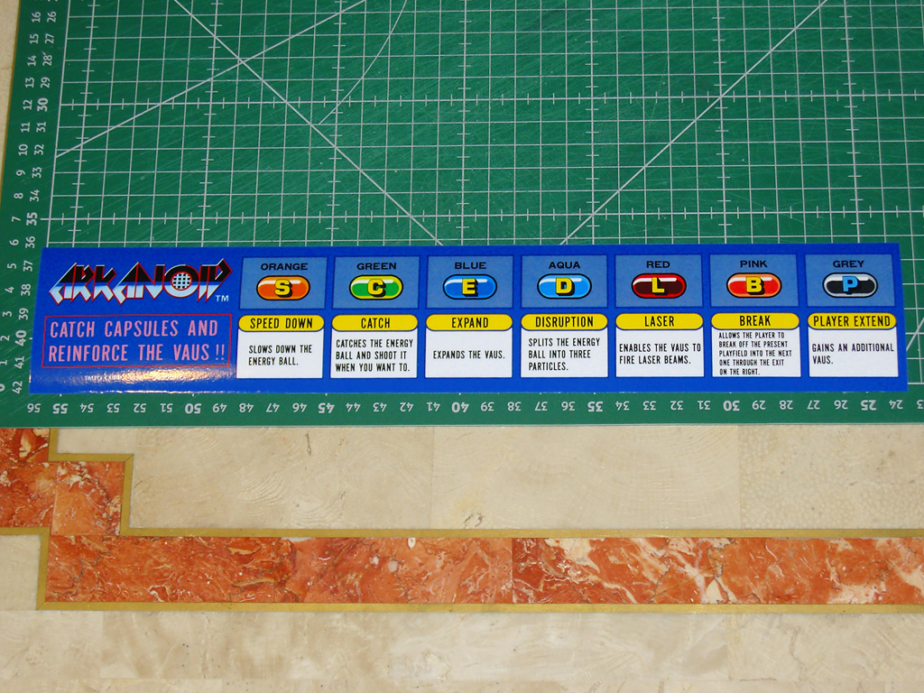  Arkanoid-Bezel-Instruction-Sticker-print1