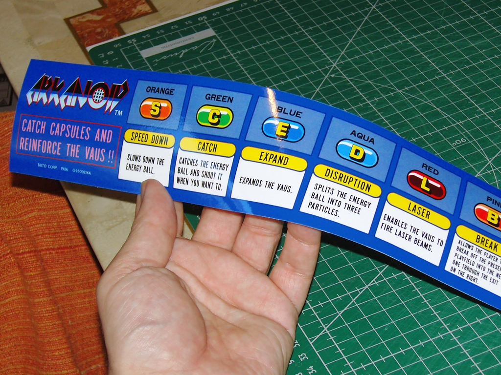  Arkanoid-Bezel-Instruction-Sticker-print1