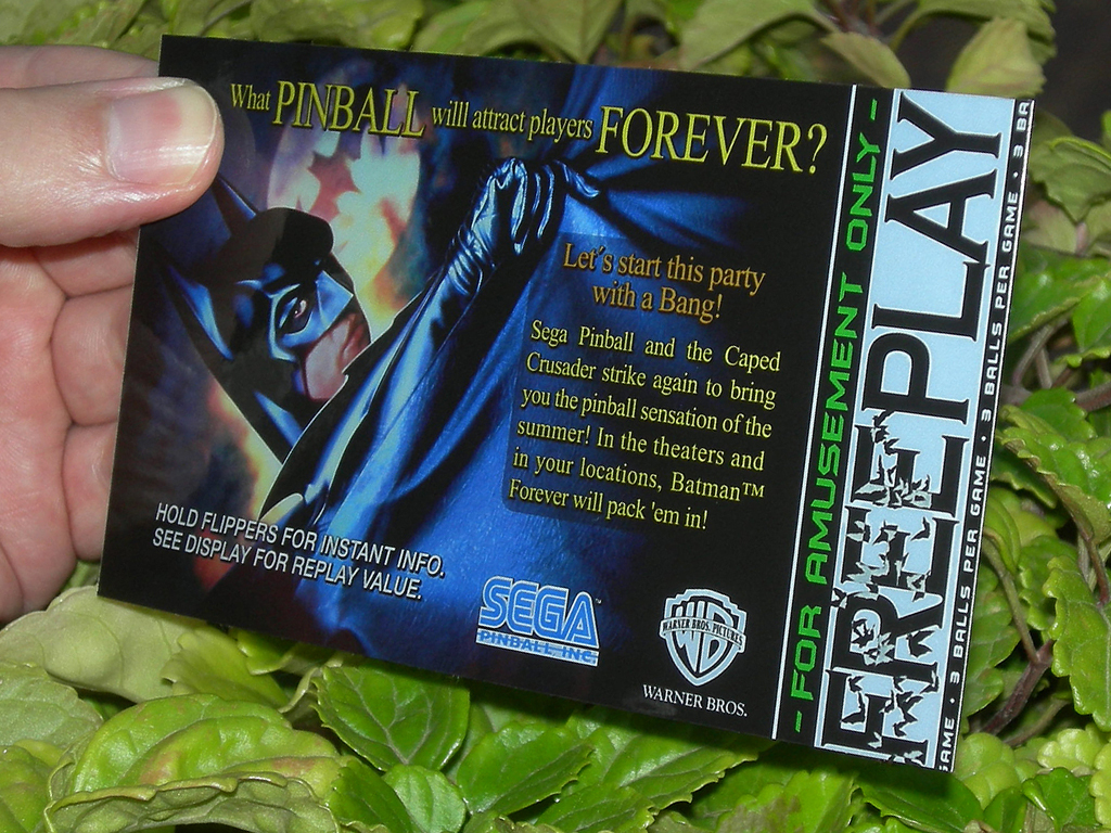 Batman Forever Custom Pinball Free Play print2c