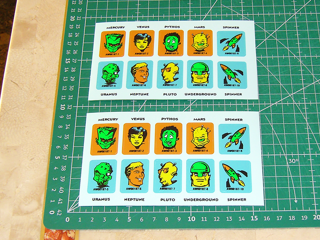 "Big Bang Bar Pinball Flipper Stickers, Drop Targets, Aprons and More