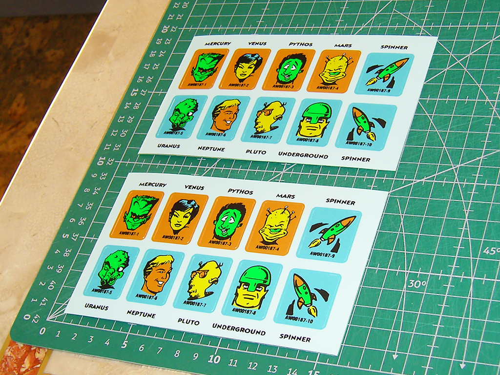 "Big Bang Bar Pinball Flipper Stickers, Drop Targets, Aprons and More