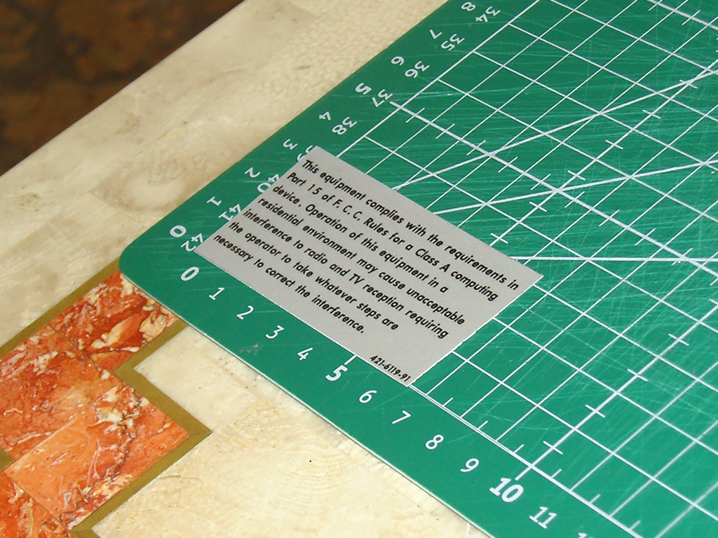 Class-A-Machine-Certificate-Sticker-421-6119-91-print2