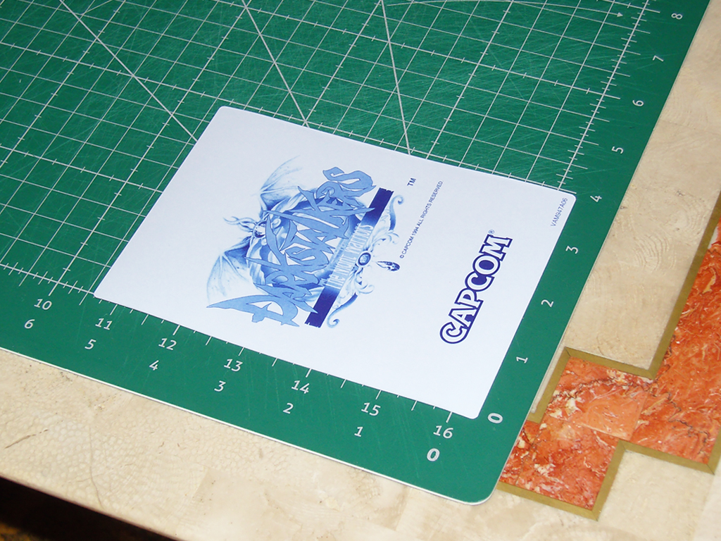 Darkstalkers-The-Night-Warriors-CPS2-Game-Board-Label-Sticker-VAM947A06-print-Restored-print3