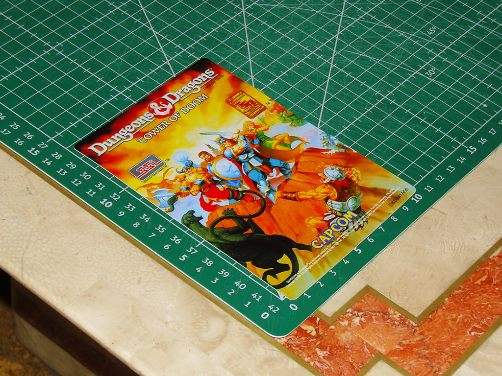 Dungeons-Dragons-Tower-of-Doom-CPS2-Game-Board-Label-Sticker-D&D941A06-print3