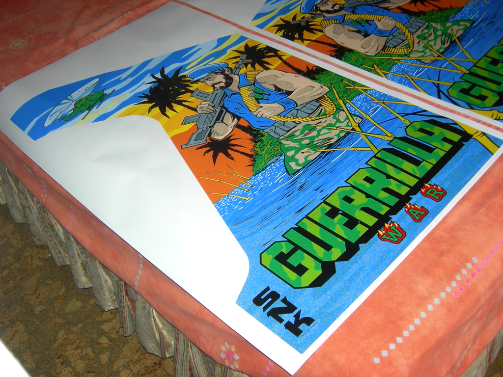 Guerrilla War Side Arts print3