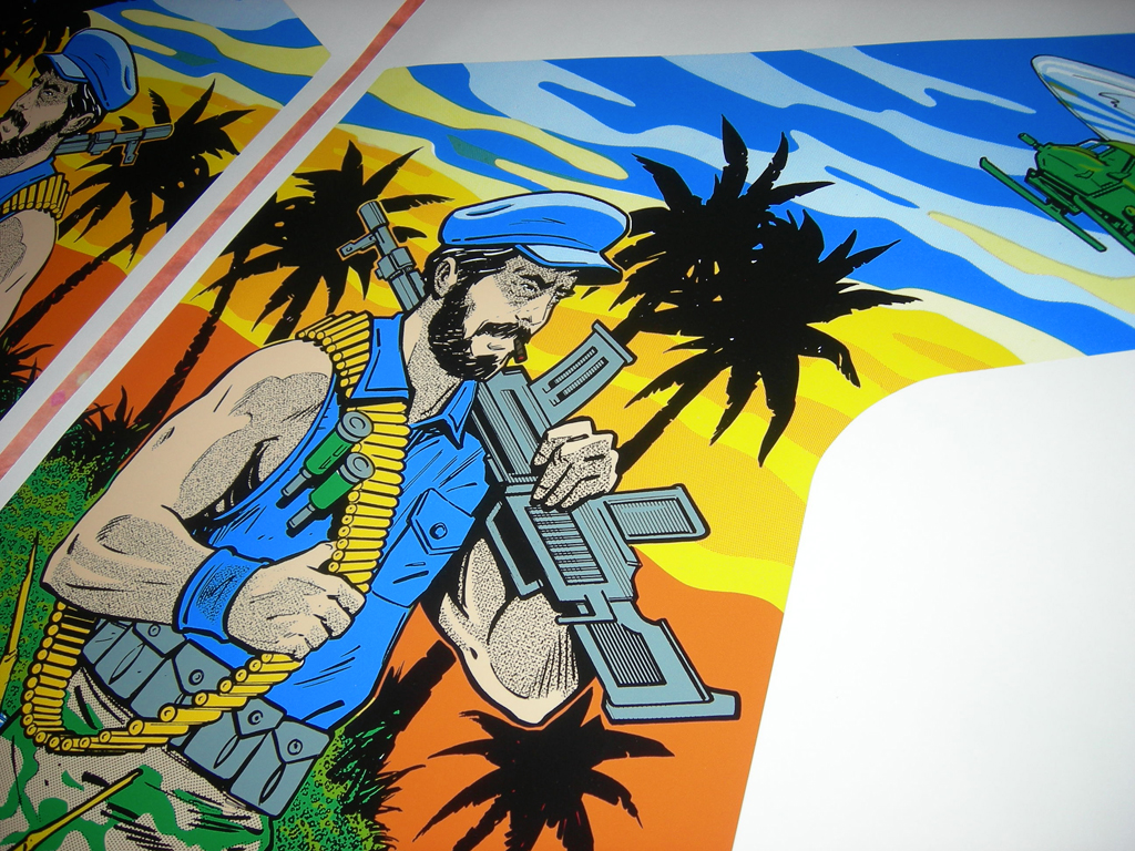 Guerrilla War Side Arts print4