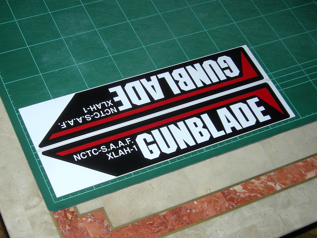 Gunblade Special Air Assault Force NY Upper DashBoard Side Arts print2