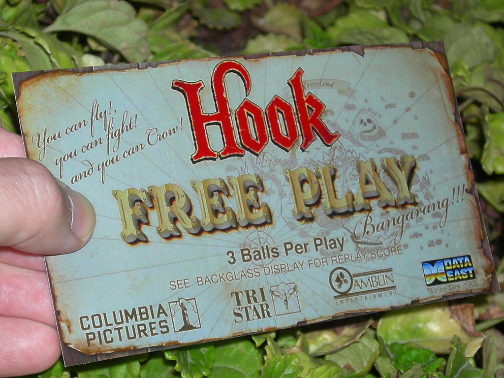 Hook Custom Pinball Cards Free Play print3c