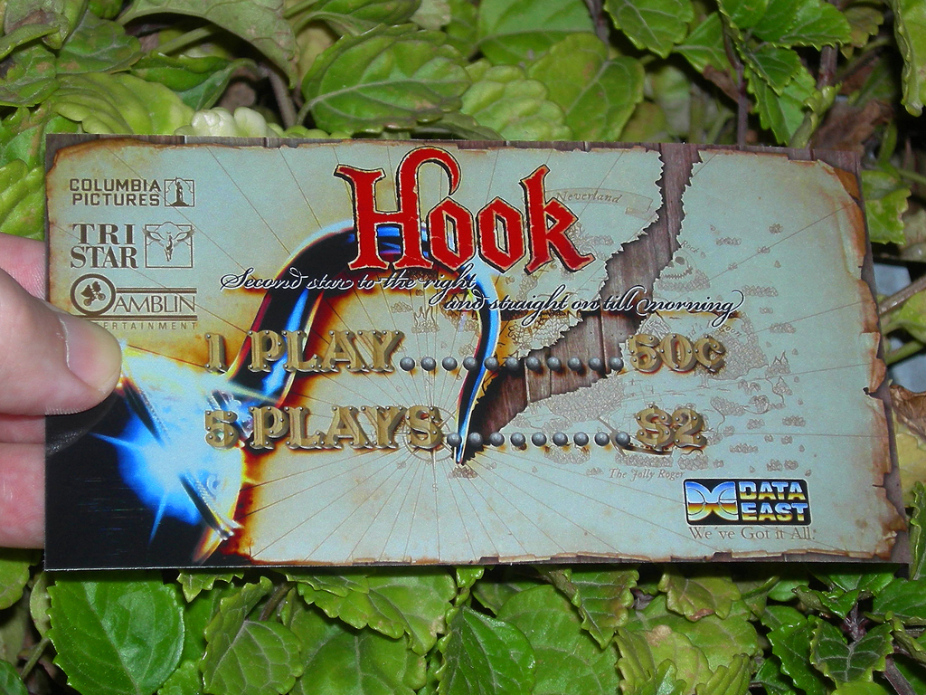 Hook Custom Pinball Cards Price print1c