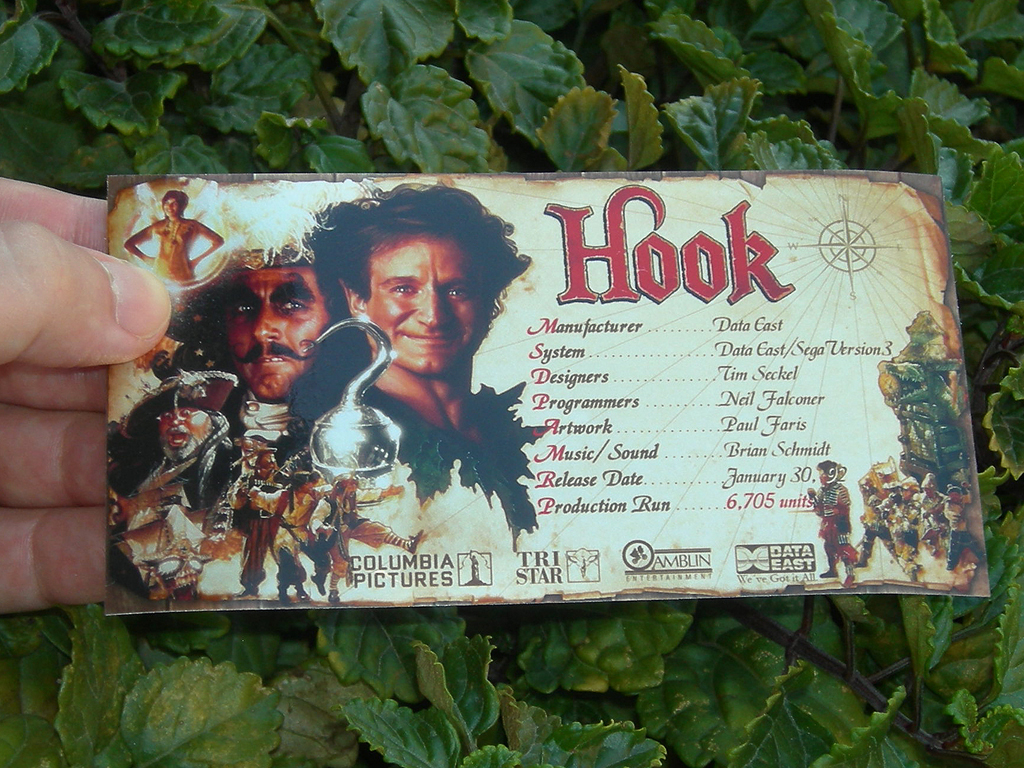 Hook Custom Pinball Cards Crew print1c