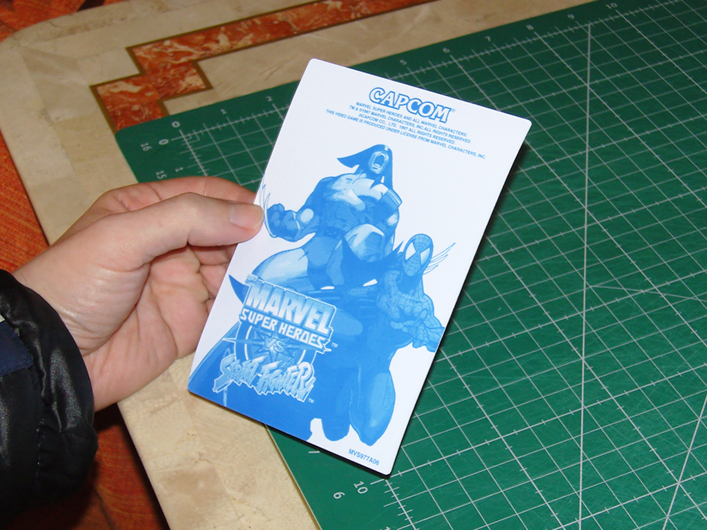 Marvel-vs-Street Fighter-CPS2-Game-Board-Label-Sticker-MVS977A06-Restored-print3
