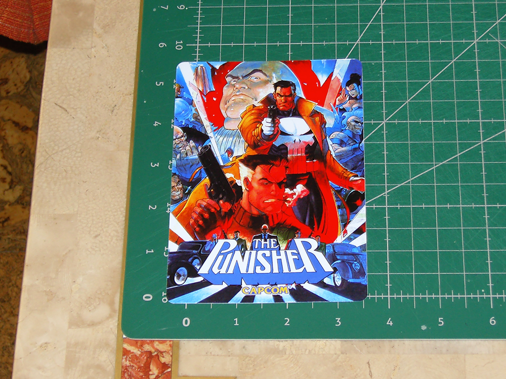 Punisher-Custom-CPS2-Game-Board-Label-Sticker-print1