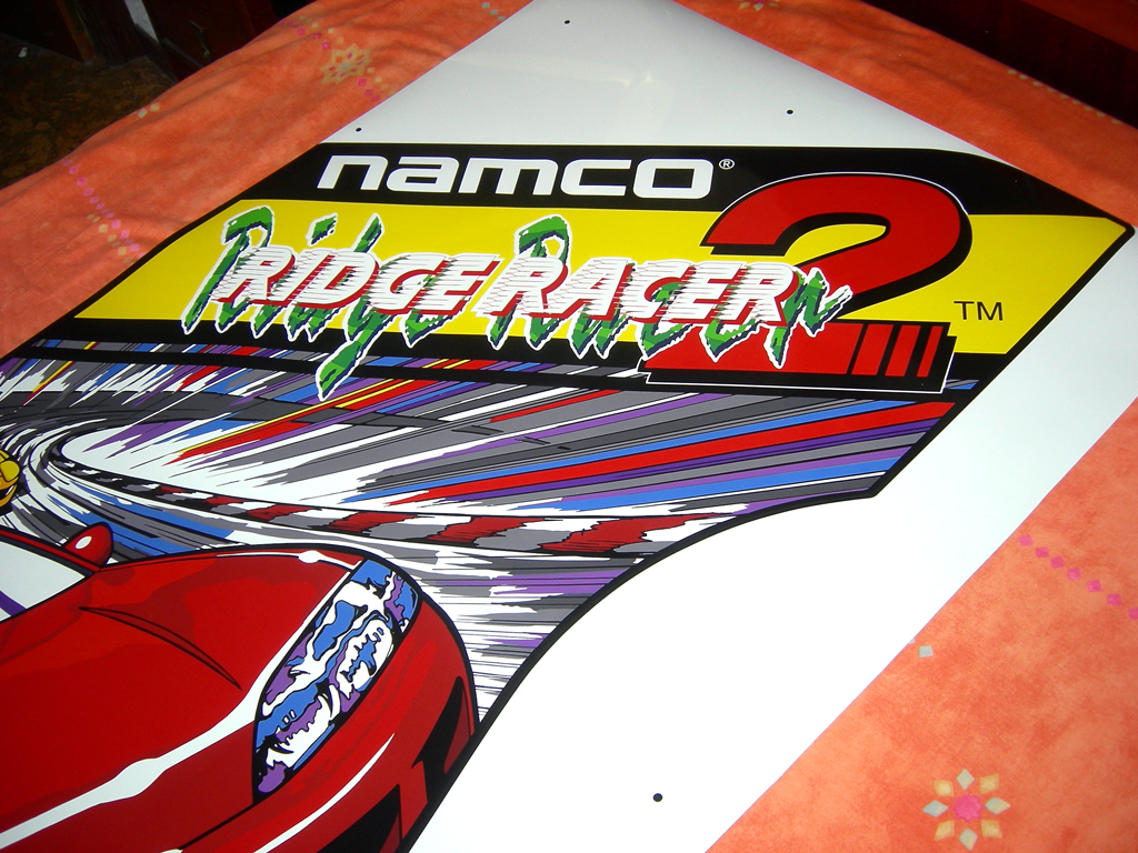 Ridge Racer 2 Left Side Art print4