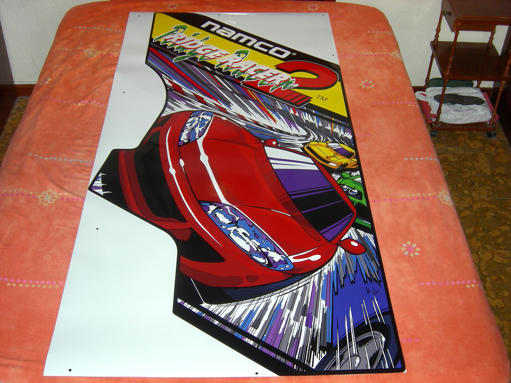 Ridge Racer 2 Right Side Art print1
