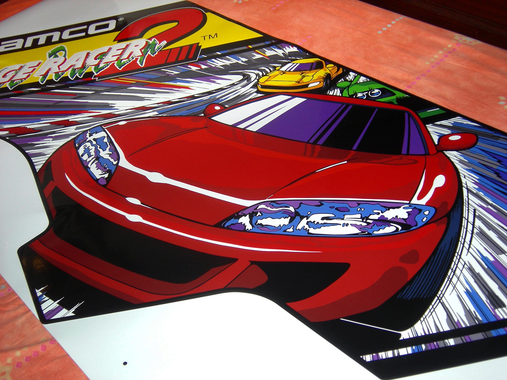 Ridge Racer 2 Right Side Art print3