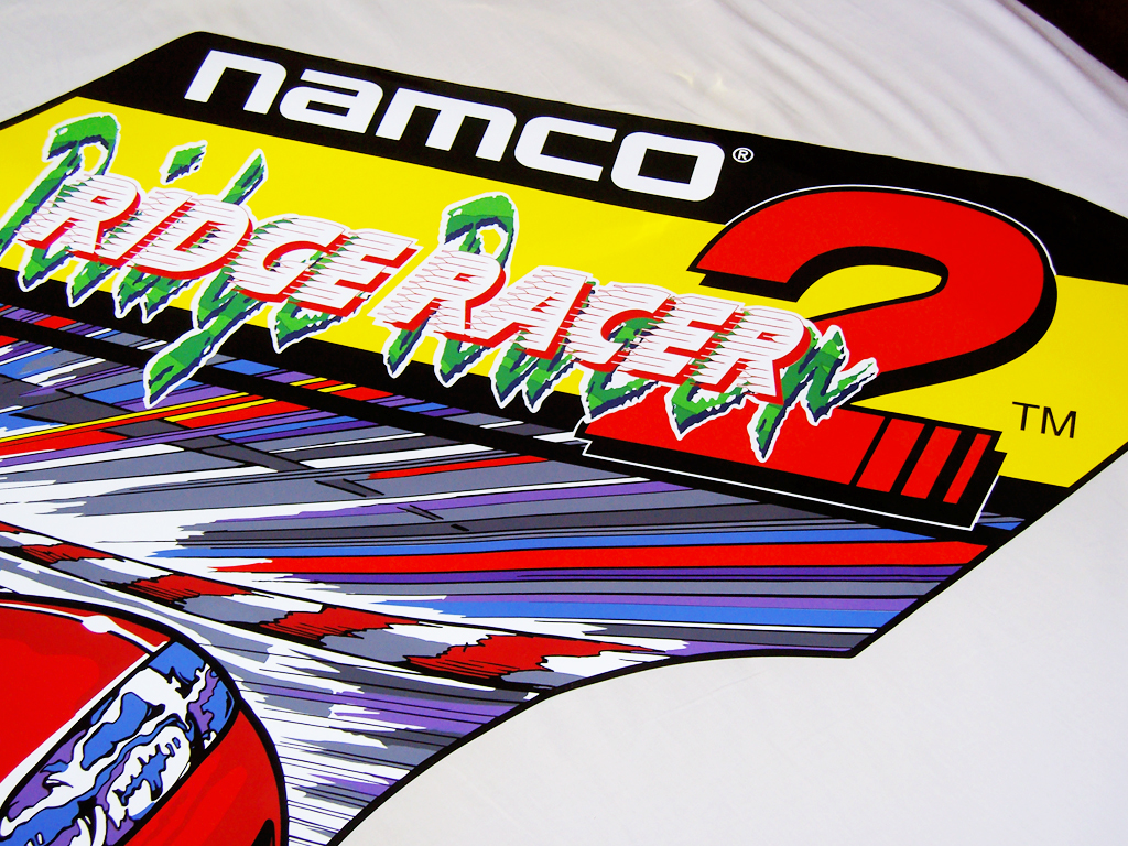 RIDGE RACER 2 SIDE ARTS