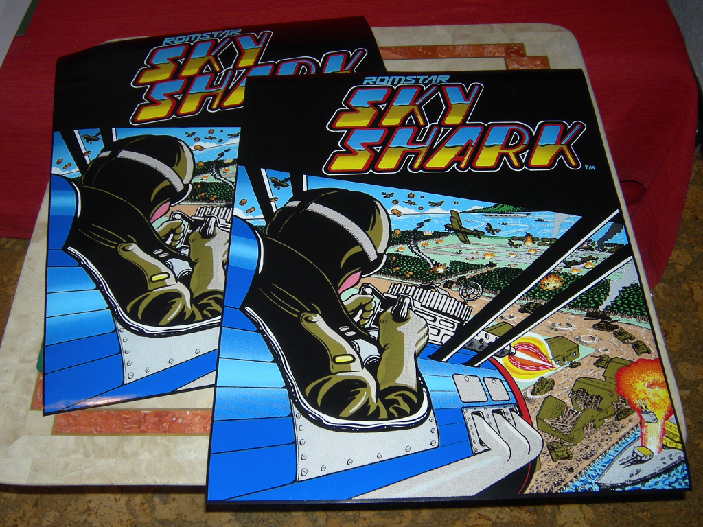 Sky Shark Side Art print1