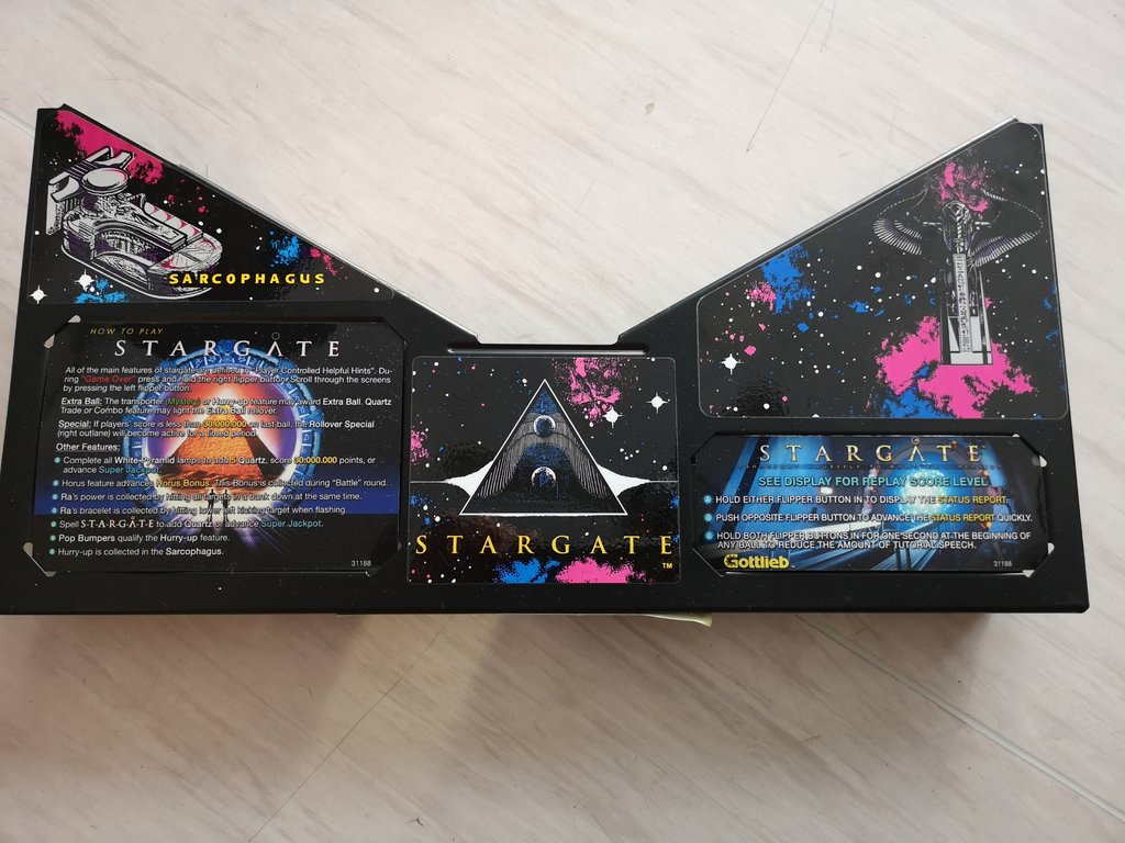 Stargate Custom pinball Cards Mikonos photos1