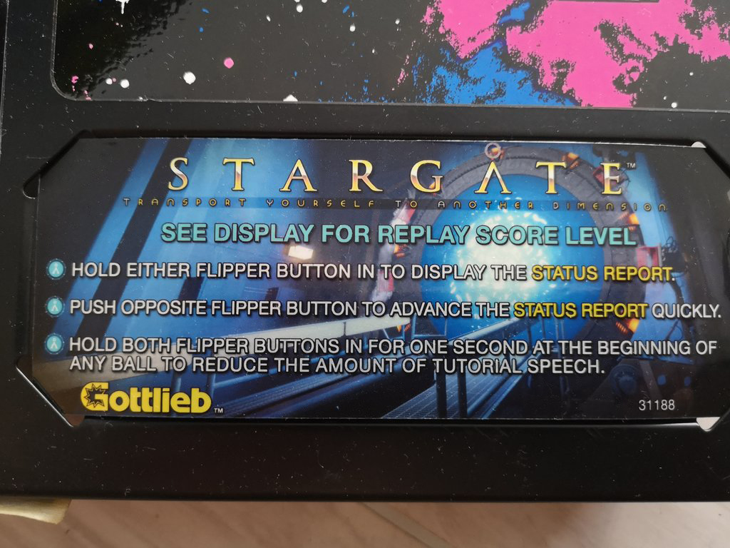 Stargate Custom pinball Cards Mikonos photos3