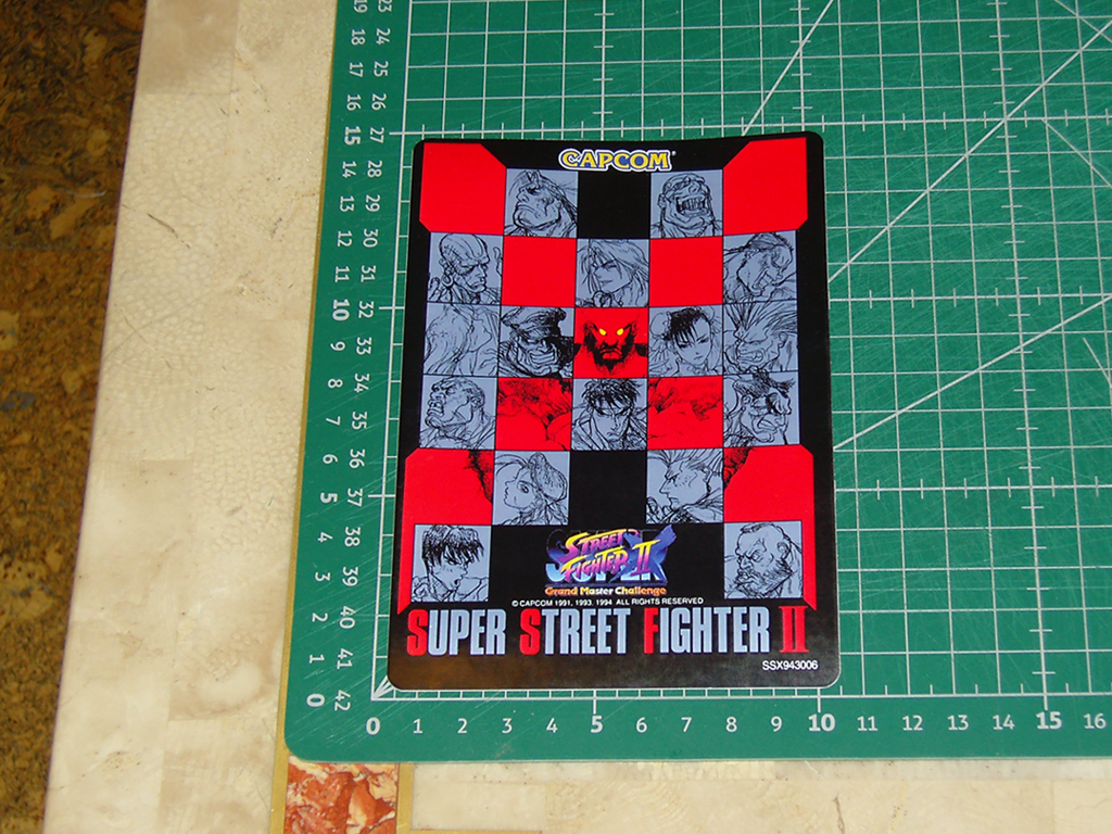 Super-Street-Fighter-II-X-Grand-Master-Challenge-CPS2-Game-Board-Label-Sticker-SSX943006-print1