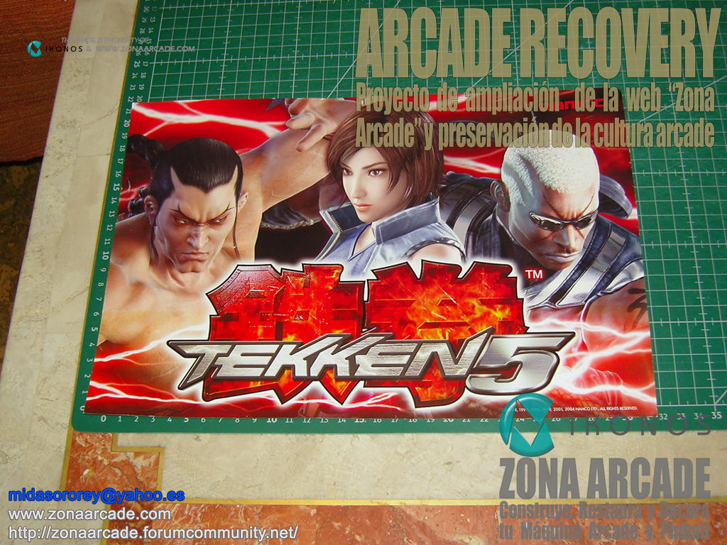 Tekken-5-Marquee-Card-jap-Original1b