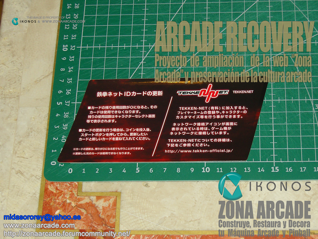 Tekken-5-Tekkennet-Sticker-jap-Original1b