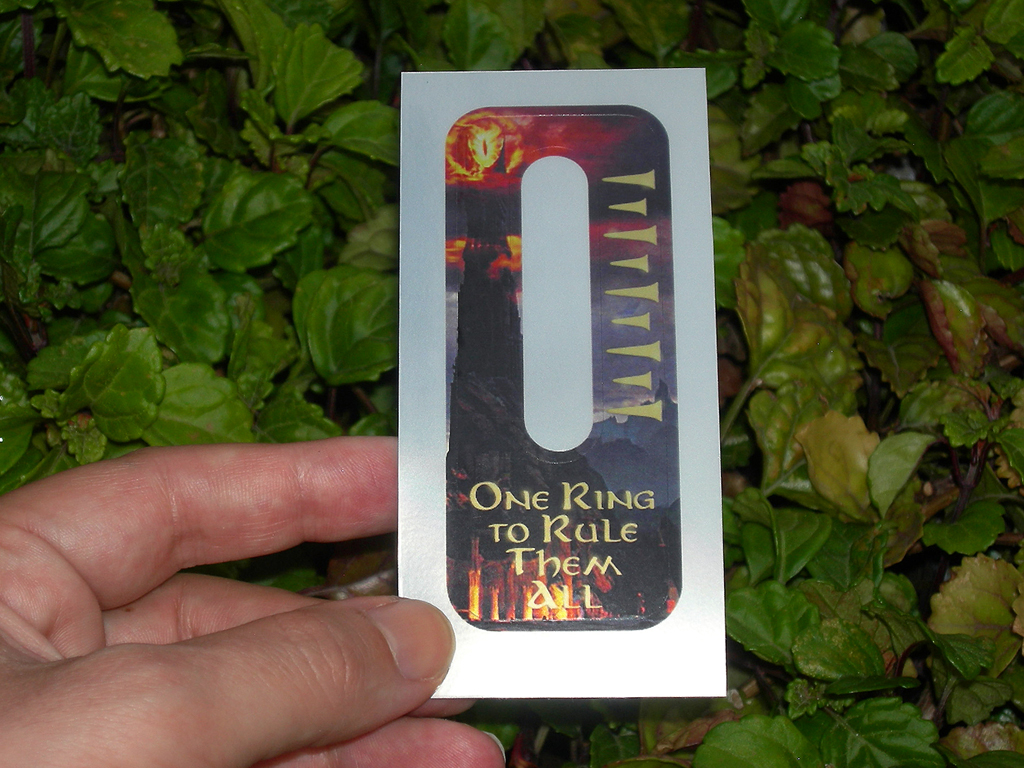 The Lord of the Rings Shooter2 Custom Pinball Apron - SET 2 print1