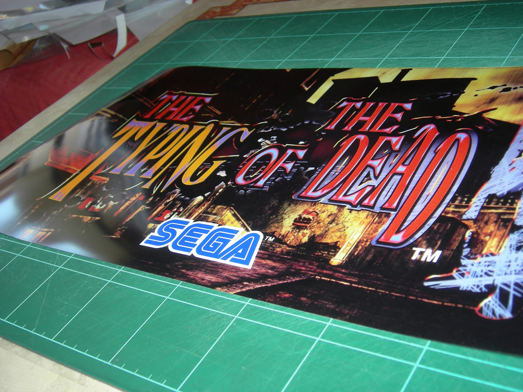 The Typing of The Dead Marquee print4