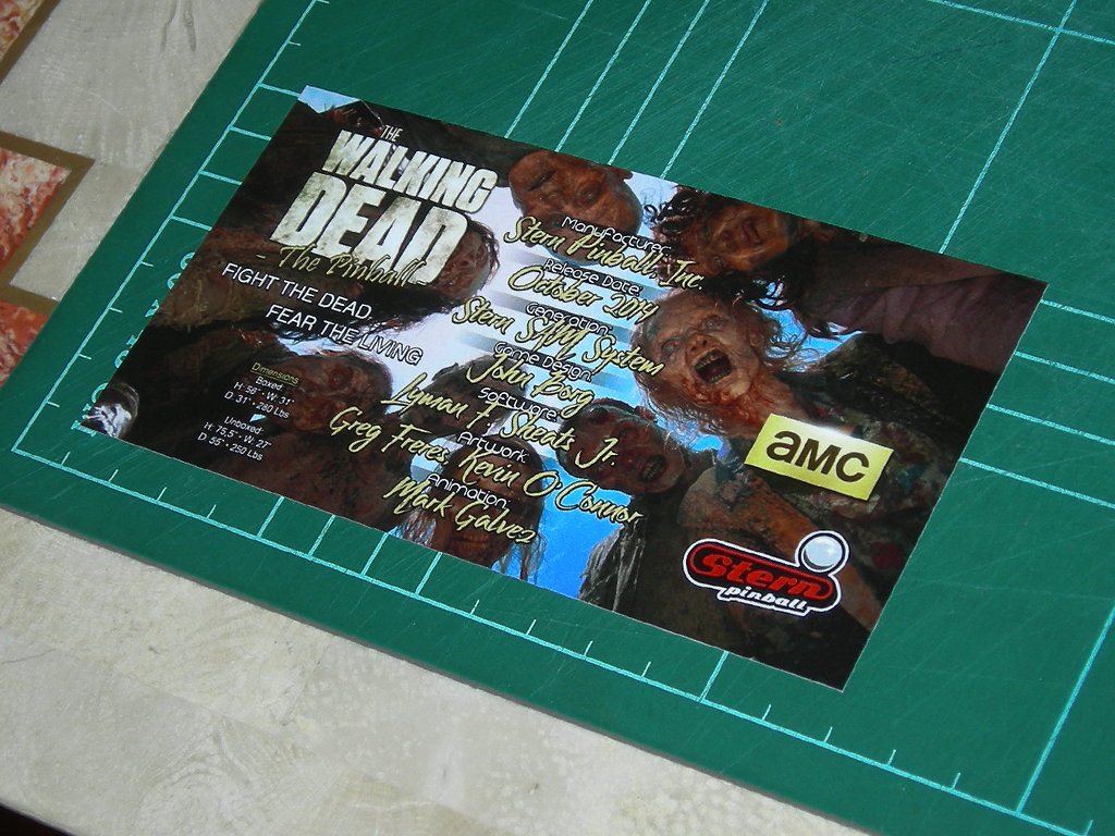 The Walking Dead Custom Pinball Card Crew print2b
