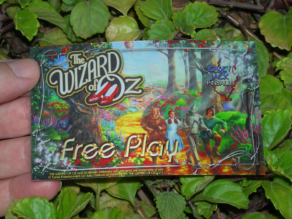 The Wizard of Oz Custom Pinball Card Rules print1c