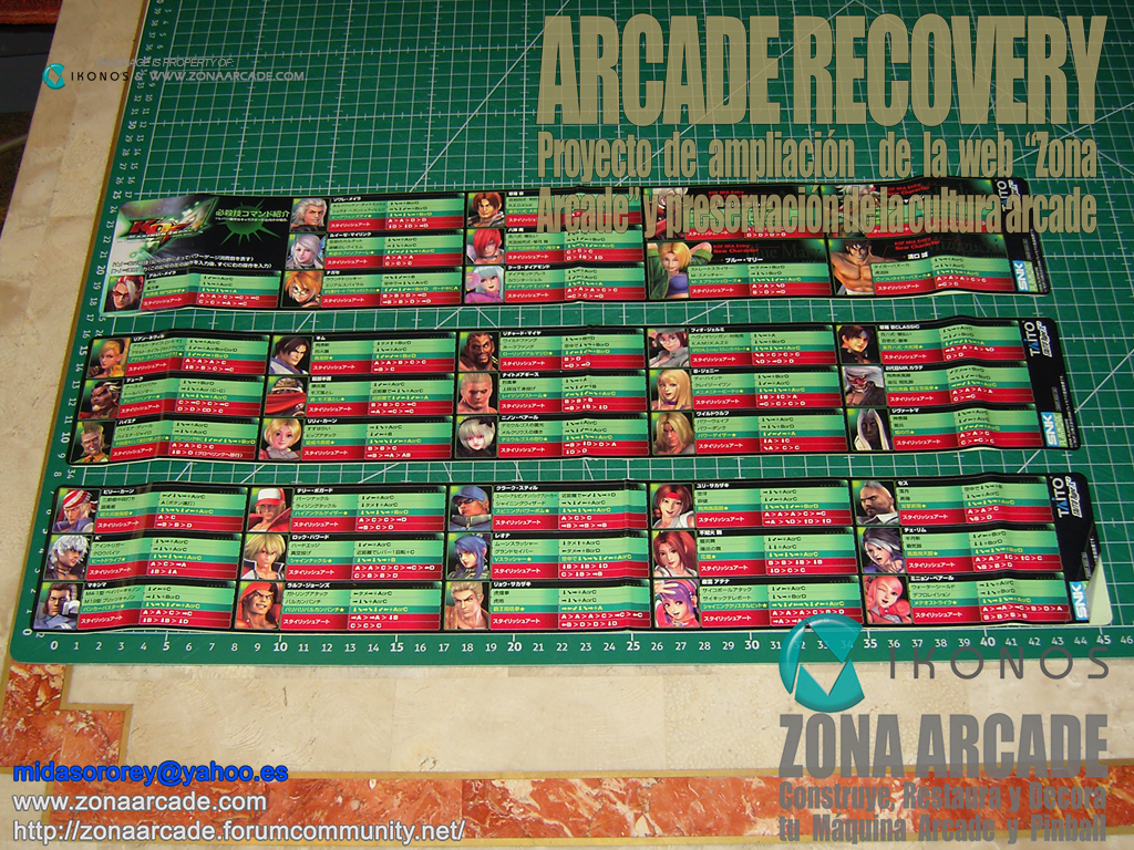 The-King-Of-Fighters-Maximum-Impact-Regulation-Move-List-Stickers-jap-Original1b