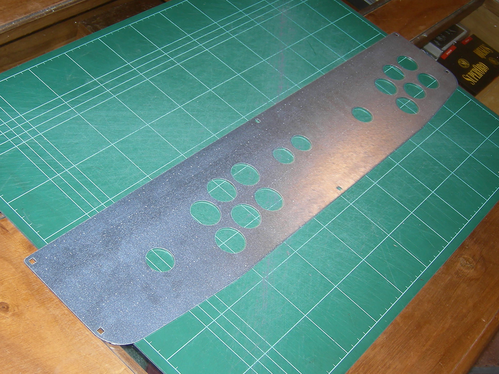 Versus City Control Panel Overlay for 2 Players and 6 Action