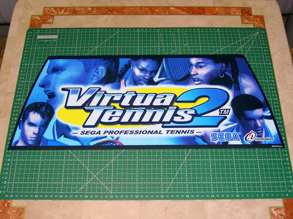 Virtua Tennis 2 Naomi Marquee print1
