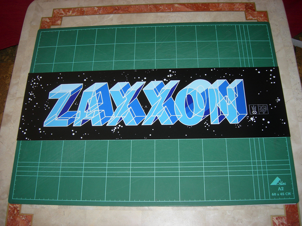 Zaxxon Zaccaria Marquee Julian print1