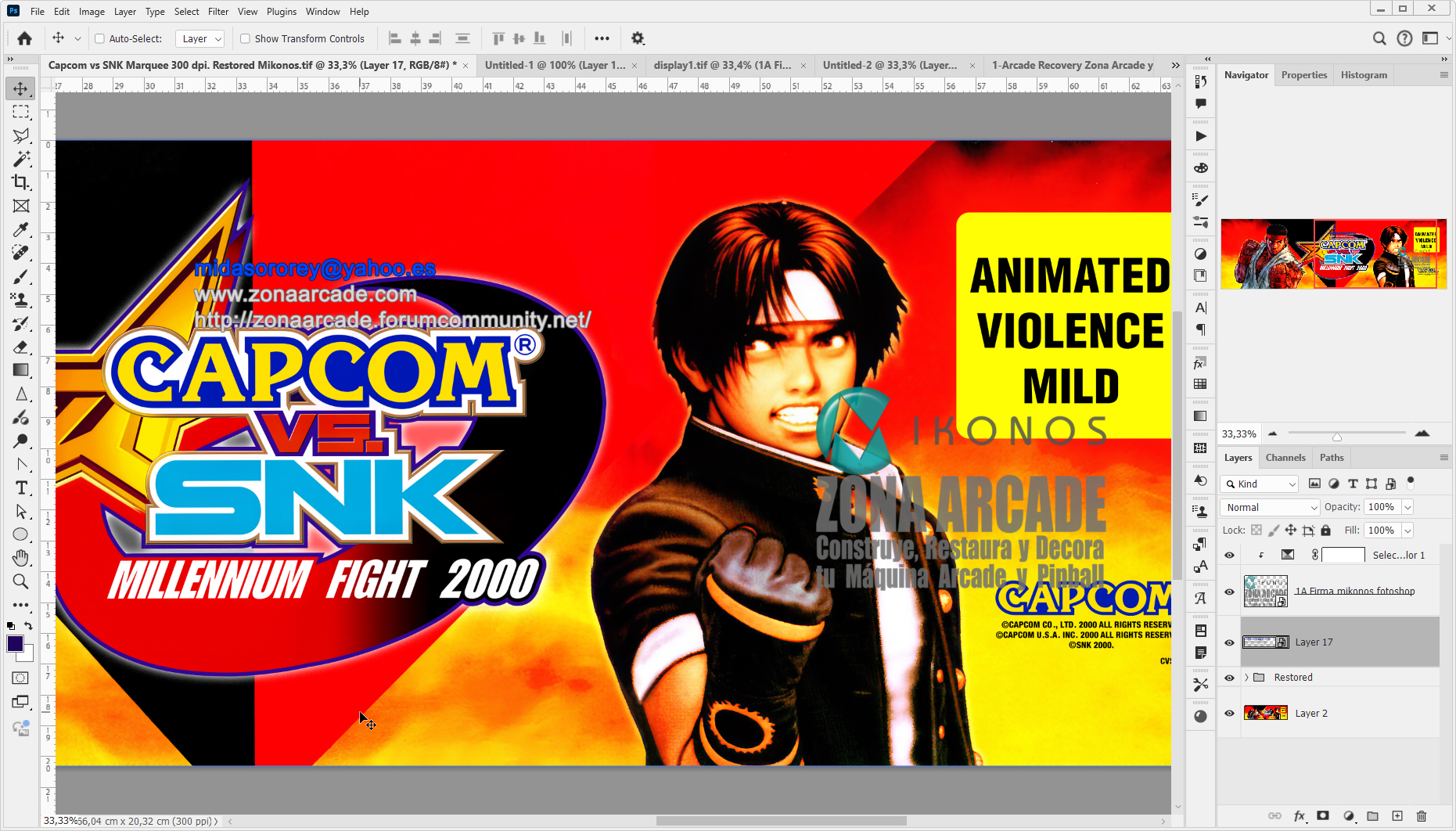 Capcom-Vs-SNK-Marquee-CVS1110-Restored-Mikonos2
