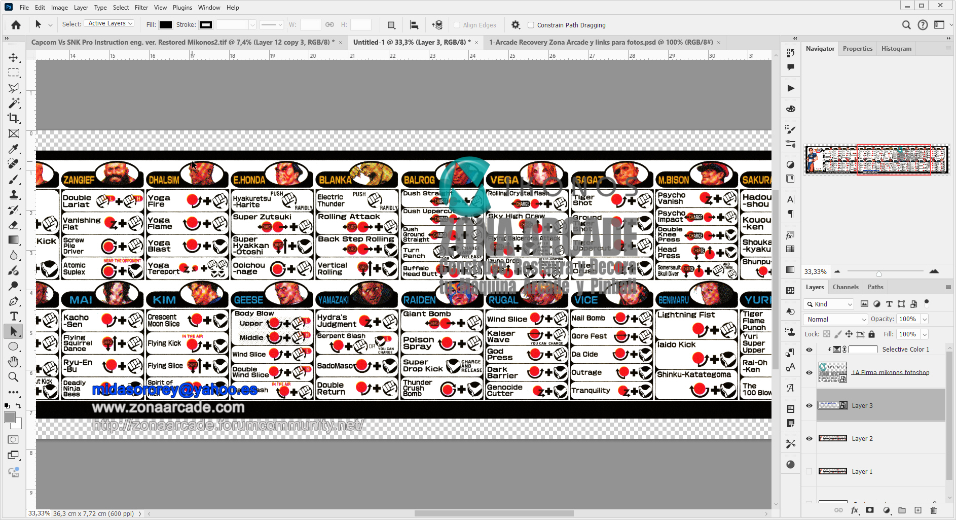 Capcom-Vs-SNK-Move-List-Sticker-CVS2520-02-Restored-Mikonos2