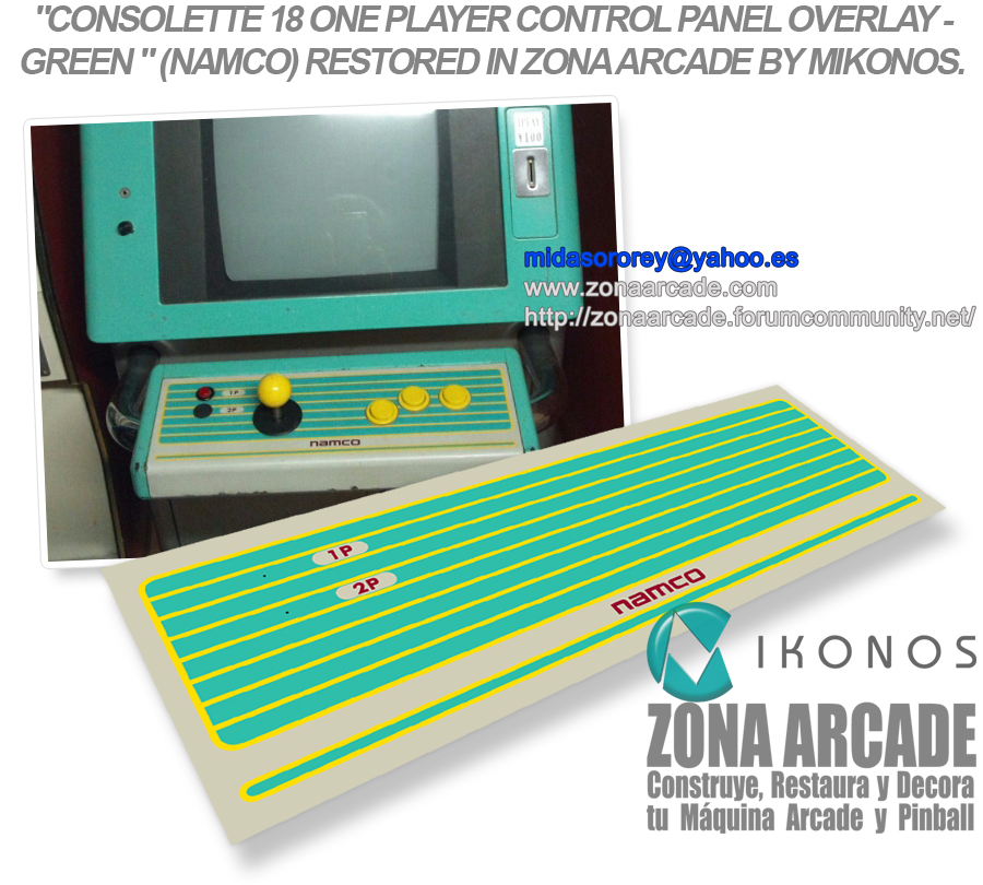 Consolette-Control-Panel-Overlay-One-Player-Green-Restored-Mikonos1