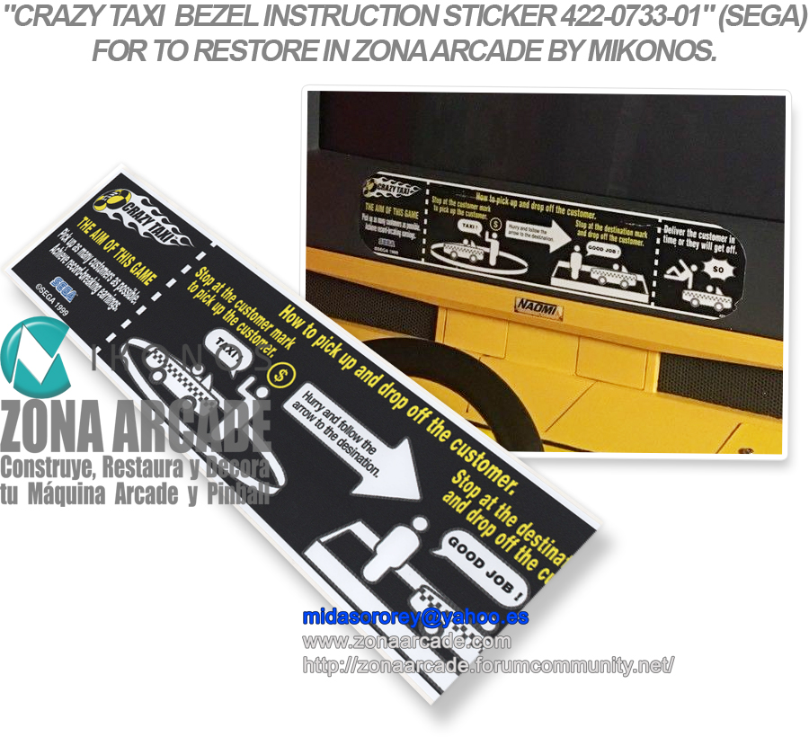 Crazy-Taxi-Bezel-Instruction-Sticker-422-0733-01-In-Restoration-Mikonos1