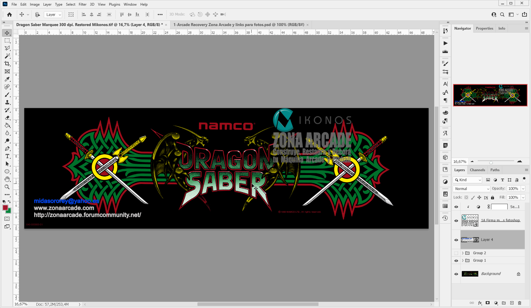 Dragon-Saber-Marquee-Restored-Mikonos1