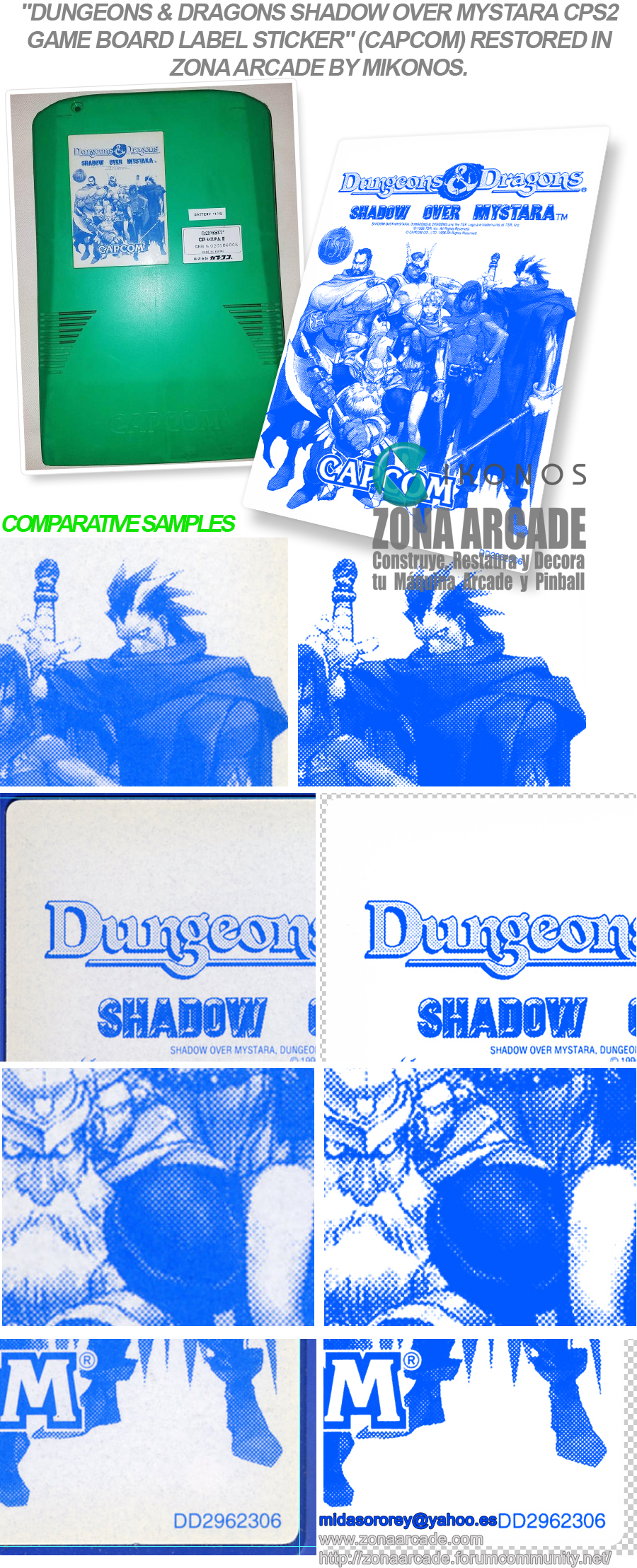 Dungeon-Dragons-Shadow-Over-Mystara-CPS2-Game-Board-Label-Sticker-Restored-Mikonos1