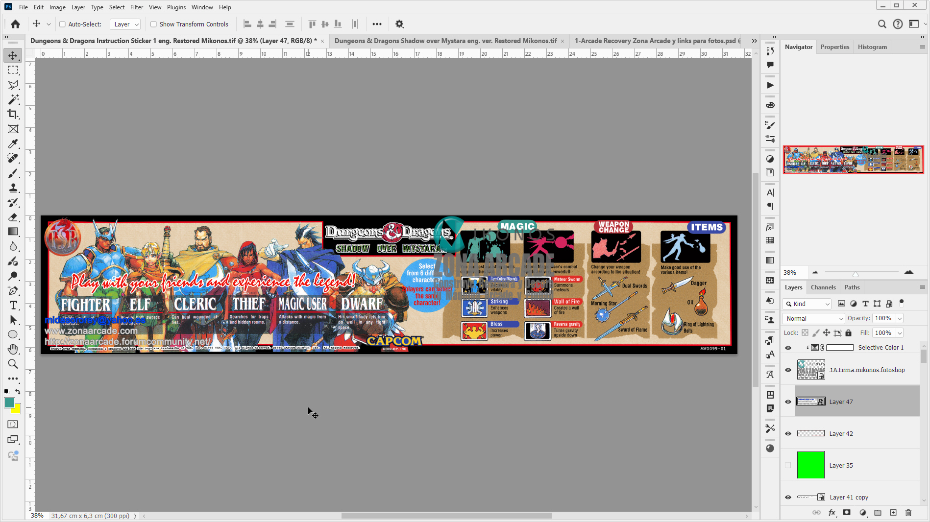 Dungeons-And-Dragons-Shadow-of-Mystara-Characters-Sticker-AW099-01-Restored-Mikonos1