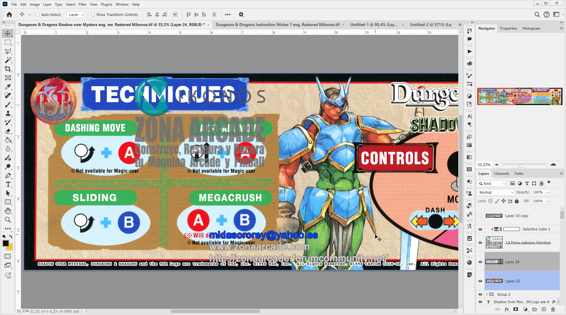 Dungeons-And-Dragons-Shadow-of-Mystara-Instruction-Sticker-AW099-02-Restored-Mikonos2