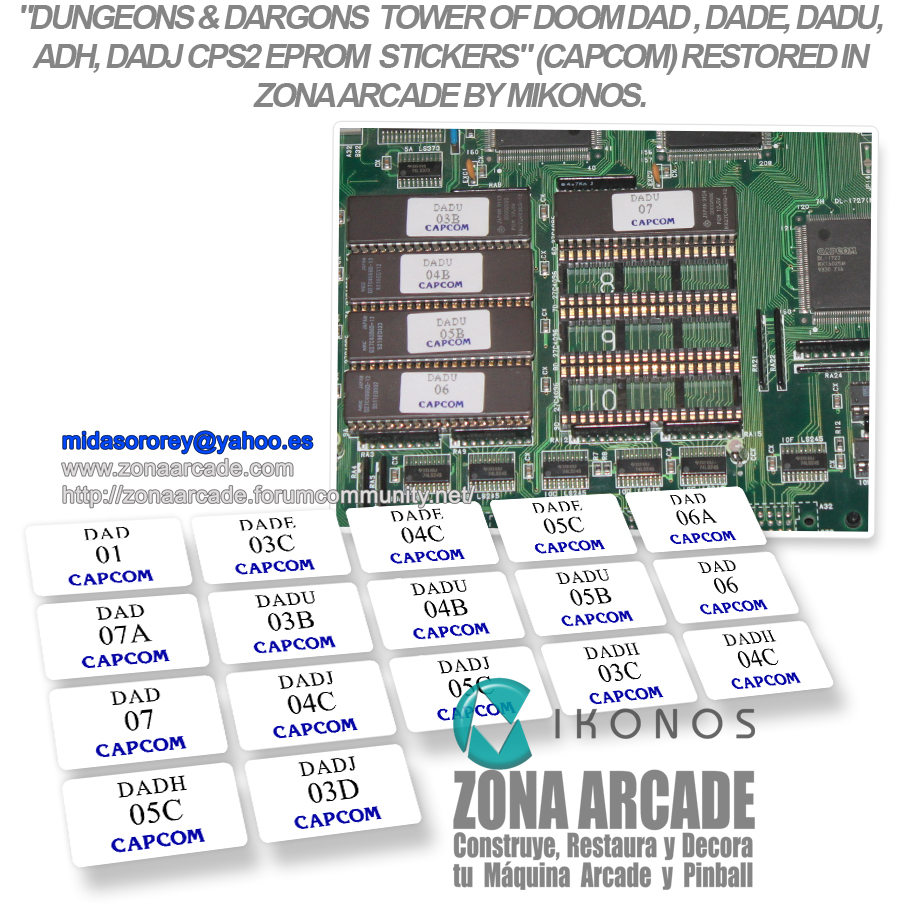 Dungeons-Dragons-Tower-OF-Doom-CPS2-Eprom-Stickers-Restored-Mikonos1